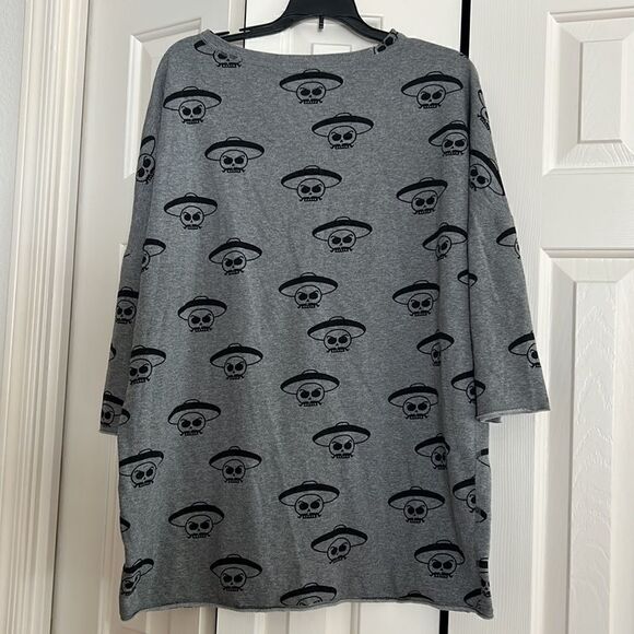 Peppaloves Sombrero Skull Tunic Top - Picture 4 of 8